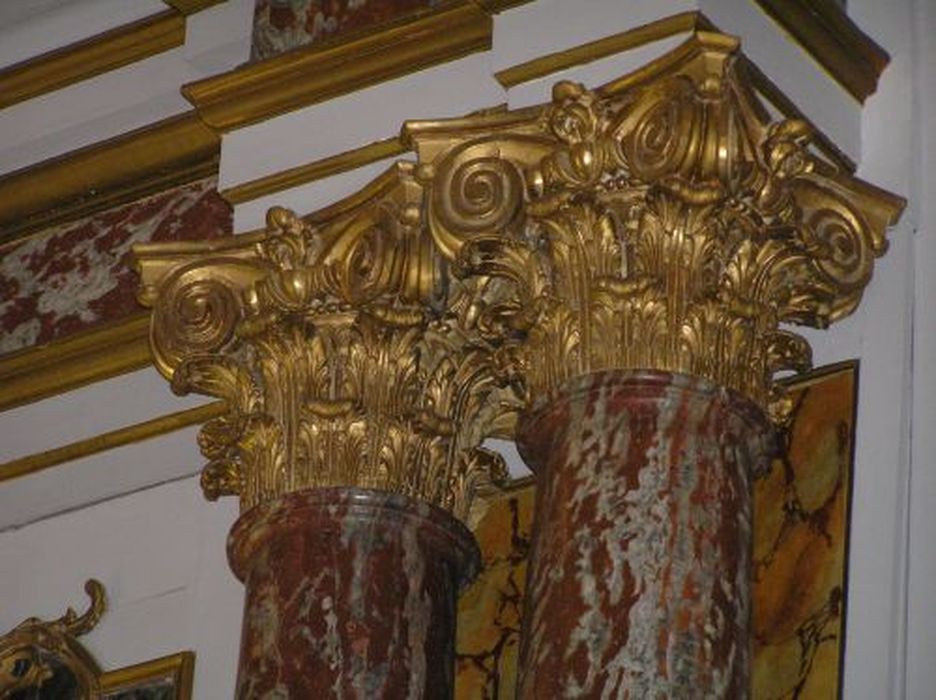 retable, détail