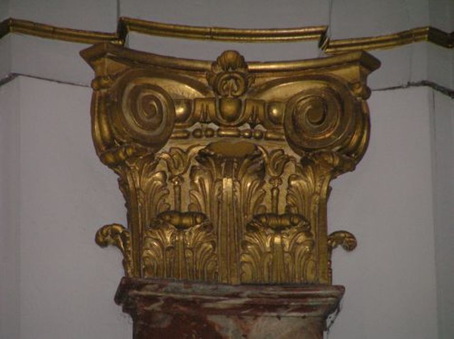 retable, détail