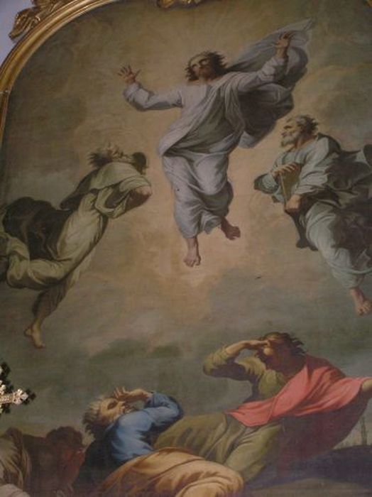 tableau : Transfiguration (la), vue partielle