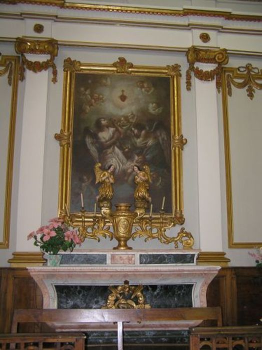tableau : Coeur de Jésus (Le) - © Ministère de la Culture (France), Conservation des antiquités et des objets d’art de l'Ariège – Tous droits réservés 