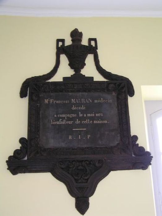 plaque de donateur