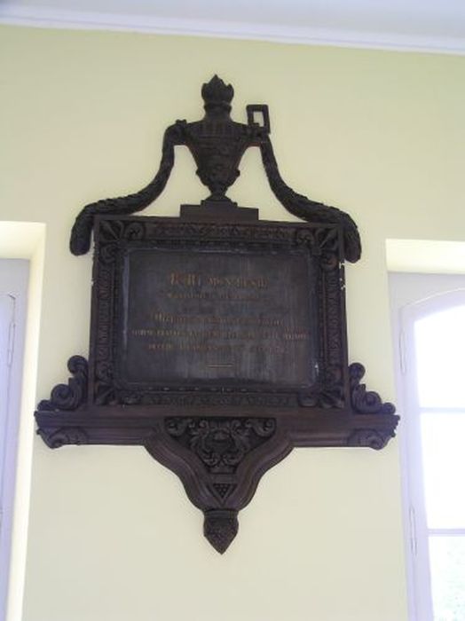plaque de donateur