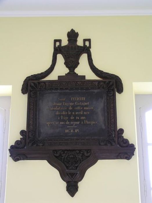 plaque de donateur
