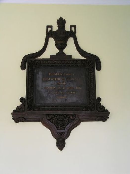 plaque de donateur