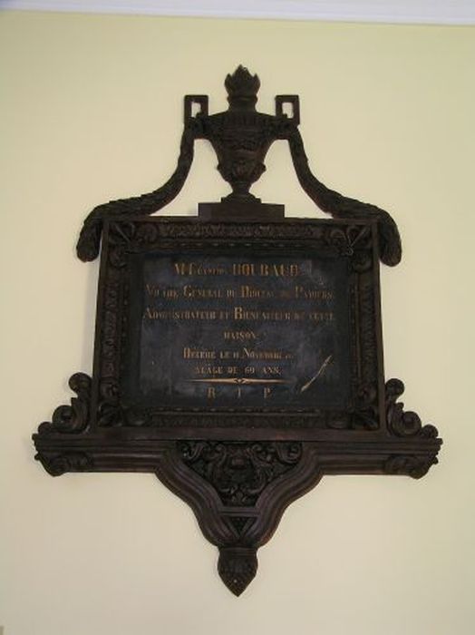 plaque de donateur