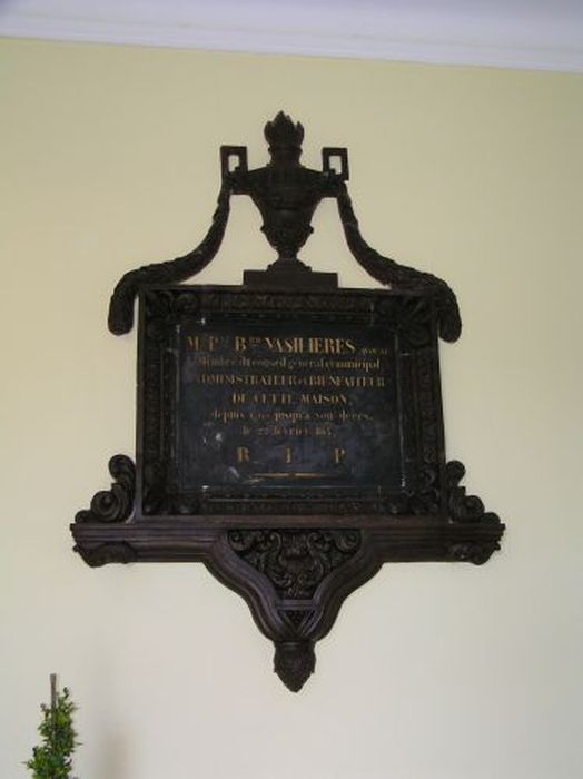 plaque de donateur