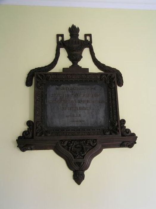 plaque de donateur