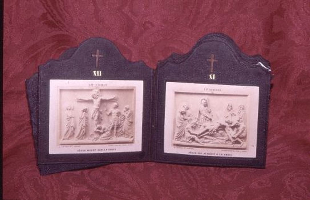 chemin de croix : estampes - © Ministère de la Culture (France), Conservation des antiquités et des objets d’art de l'Ariège – Tous droits réservés 