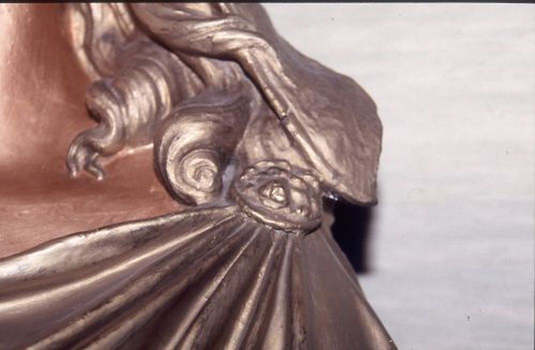 buste : Marianne, détail - © Ministère de la Culture (France), Conservation des antiquités et des objets d’art de l'Ariège – Tous droits réservés 