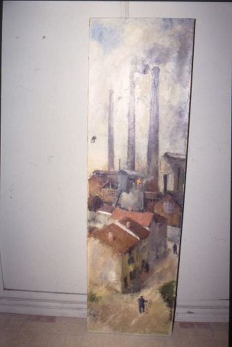 tableau : Usine de Pamiers - © Ministère de la Culture (France), Conservation des antiquités et des objets d’art de l'Ariège – Tous droits réservés