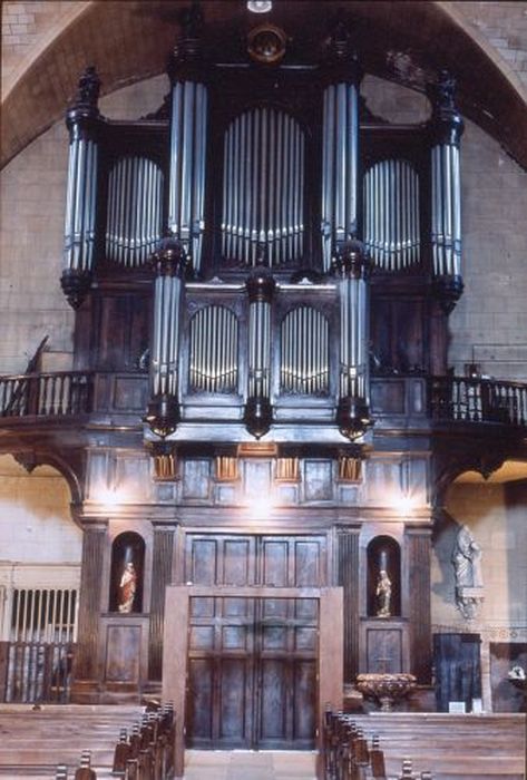 Orgue de tribune : partie instrumentale de l'orgue