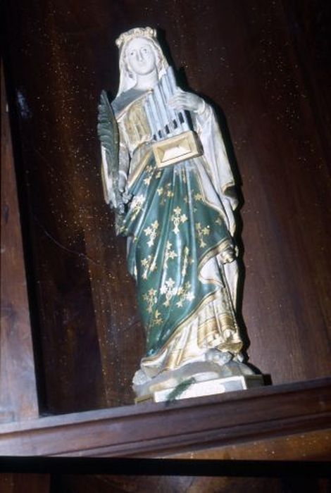 statue : Sainte Cécile