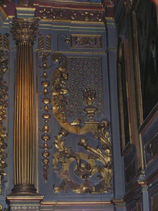 retable de la chapelle du Sacré-Coeur, détail