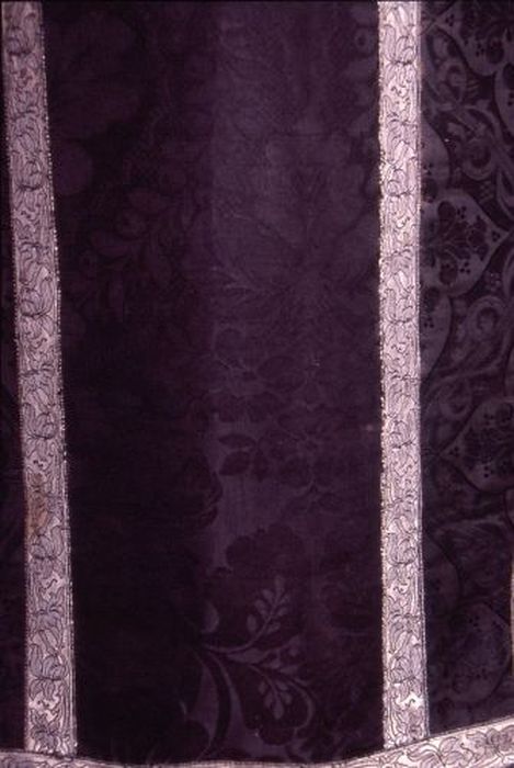 chasuble (ornement noir), détail
