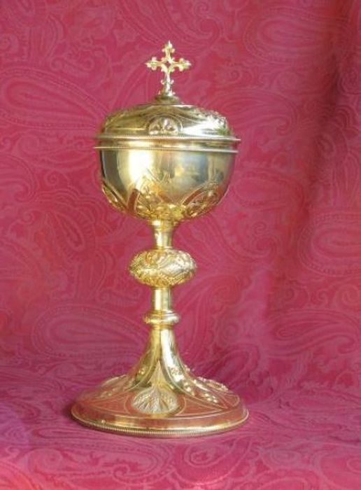 ciboire - © Ministère de la Culture (France), Conservation des antiquités et des objets d’art de l'Ariège – Tous droits réservés