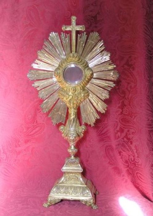 ostensoir - © Ministère de la Culture (France), Conservation des antiquités et des objets d’art de l'Ariège – Tous droits réservés