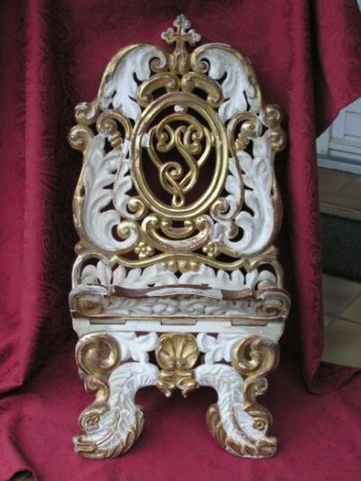 lutrin - © Ministère de la Culture (France), Conservation des antiquités et des objets d’art de l'Ariège – Tous droits réservés