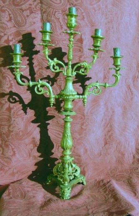 chandelier - © Ministère de la Culture (France), Conservation des antiquités et des objets d’art de l'Ariège – Tous droits réservés