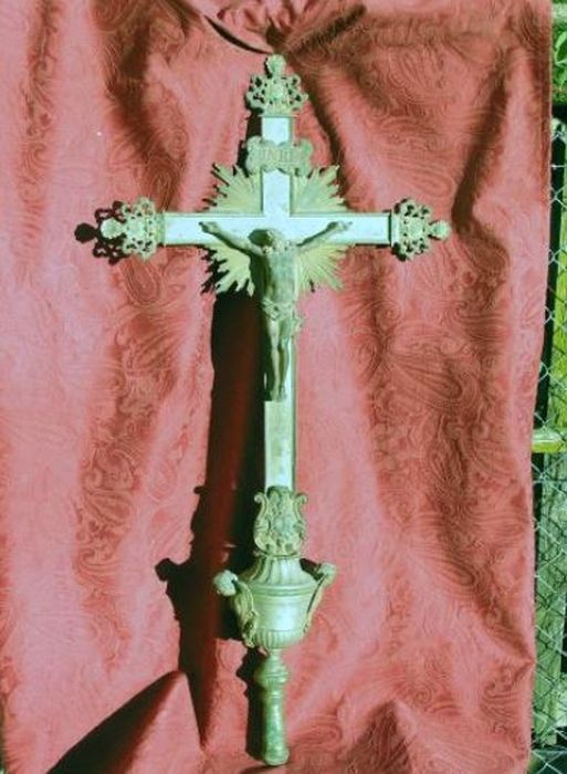 croix de procession - © Ministère de la Culture (France), Conservation des antiquités et des objets d’art de l'Ariège – Tous droits réservés