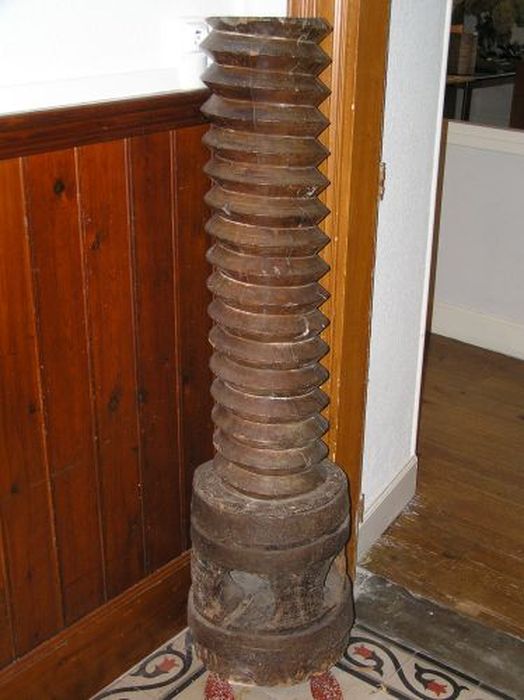 machine à imprimer par typographie (presse à papier) - © Ministère de la Culture (France), Conservation des antiquités et des objets d’art de l'Ariège – Tous droits réservés