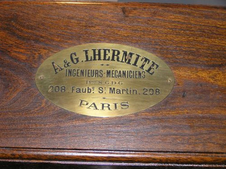 presse à satiner, détail - © Ministère de la Culture (France), Conservation des antiquités et des objets d’art de l'Ariège – Tous droits réservés 