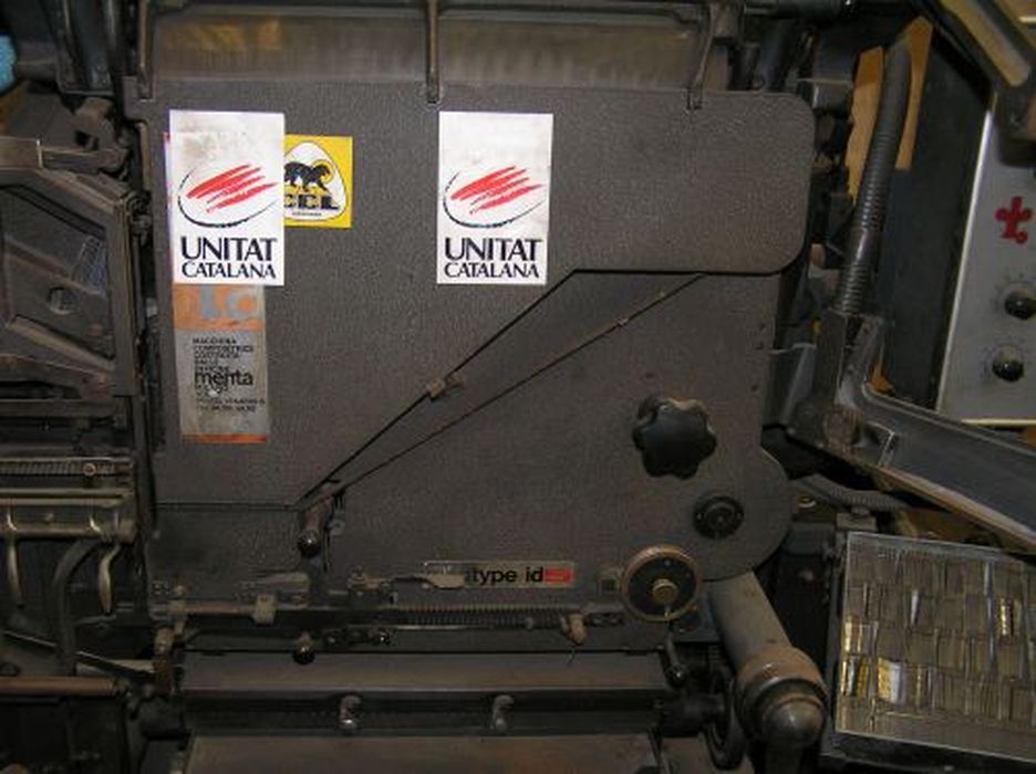 machine à composer, détail - © Ministère de la Culture (France), Conservation des antiquités et des objets d’art de l'Ariège – Tous droits réservés 