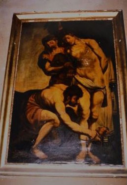 tableau : Martyre de saint Sébastien