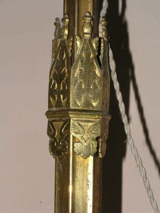 chandelier, détail