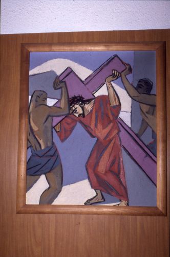 tableau (chemin de croix) : 2e station