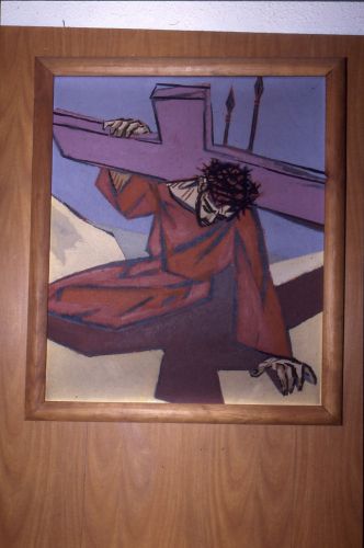tableau (chemin de croix) : 3e station