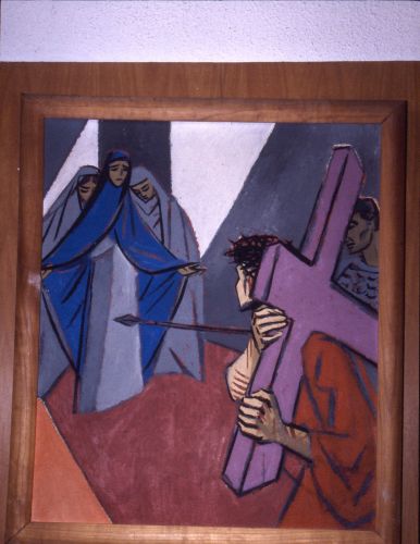 tableau (chemin de croix) : 4e station