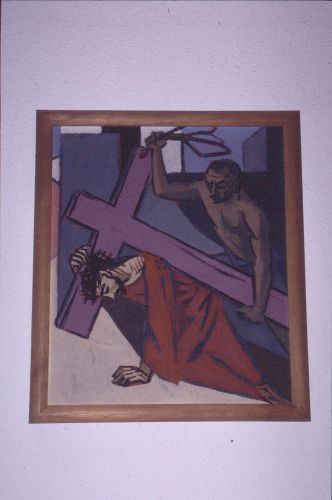 tableau (chemin de croix) : 7e station