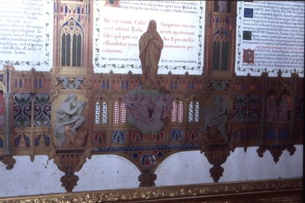 canon d'autel, détail - © Ministère de la Culture (France), Conservation des antiquités et des objets d’art de l'Ariège – Tous droits réservés 