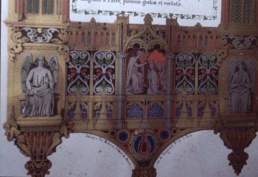 canon d'autel, détail