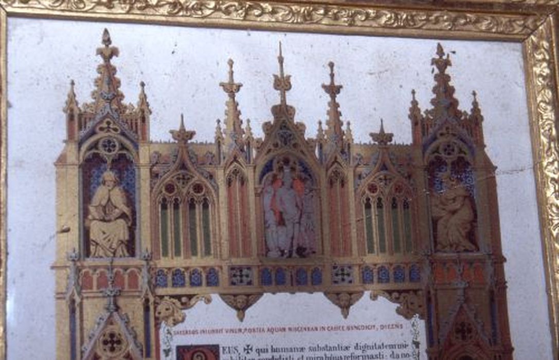 canon d'autel, détail