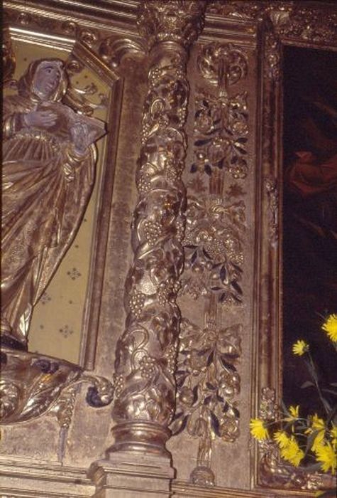 retable, détail