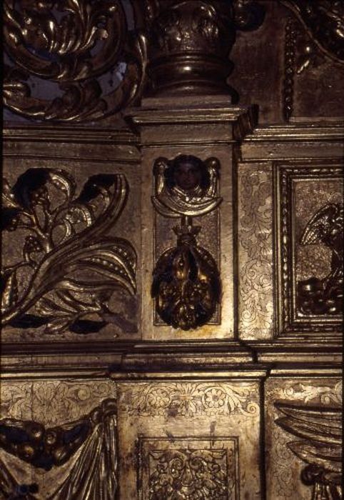 retable, détail