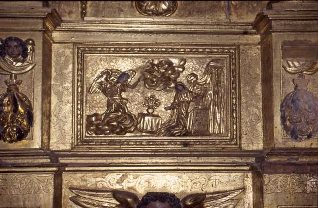 retable, détail