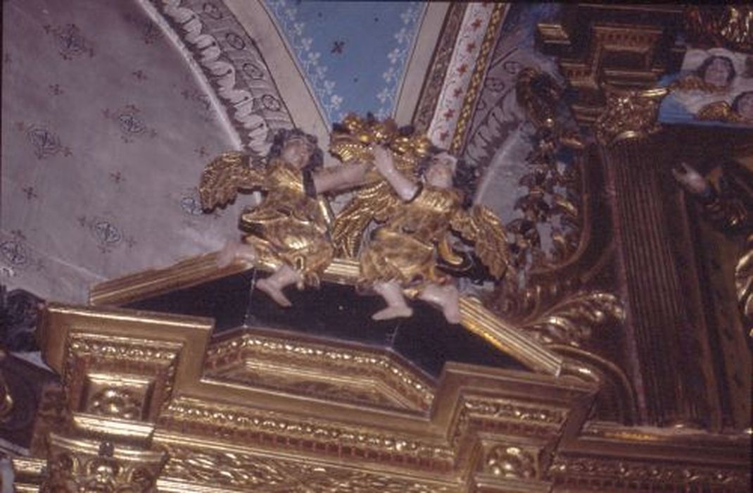 retable, détail