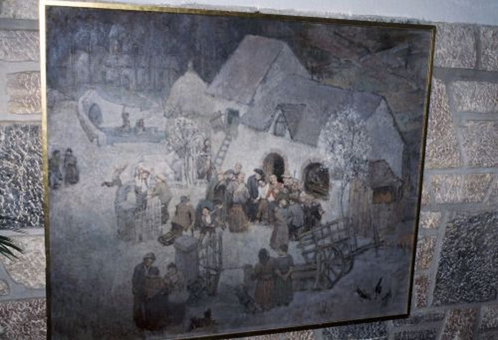 tableau : Le Miraculé - © Ministère de la Culture (France), Conservation des antiquités et des objets d’art de l'Ariège – Tous droits réservés