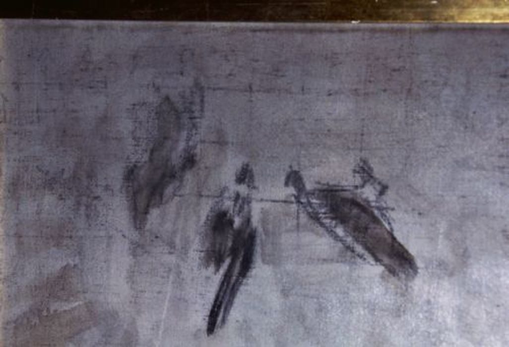 tableau : Le Miraculé, détail - © Ministère de la Culture (France), Conservation des antiquités et des objets d’art de l'Ariège – Tous droits réservés 