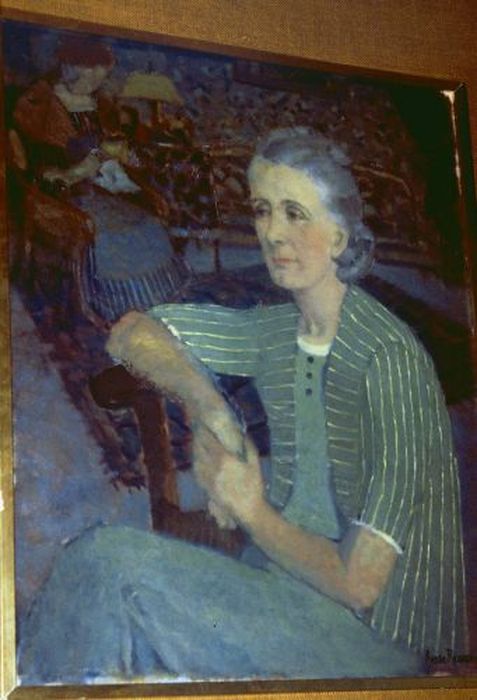 tableau : Madame Regagnon, mère de l'artiste - © Ministère de la Culture (France), Conservation des antiquités et des objets d’art de l'Ariège – Tous droits réservés