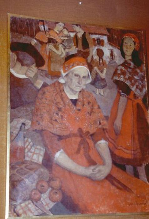 tableau : La Vieille bethmalaise - © Ministère de la Culture (France), Conservation des antiquités et des objets d’art de l'Ariège – Tous droits réservés