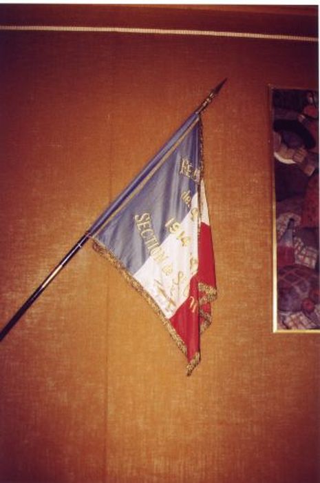 drapeau de la Fédération Nationale des Anciens Combattants - © Ministère de la Culture (France), Conservation des antiquités et des objets d’art de l'Ariège – Tous droits réservés