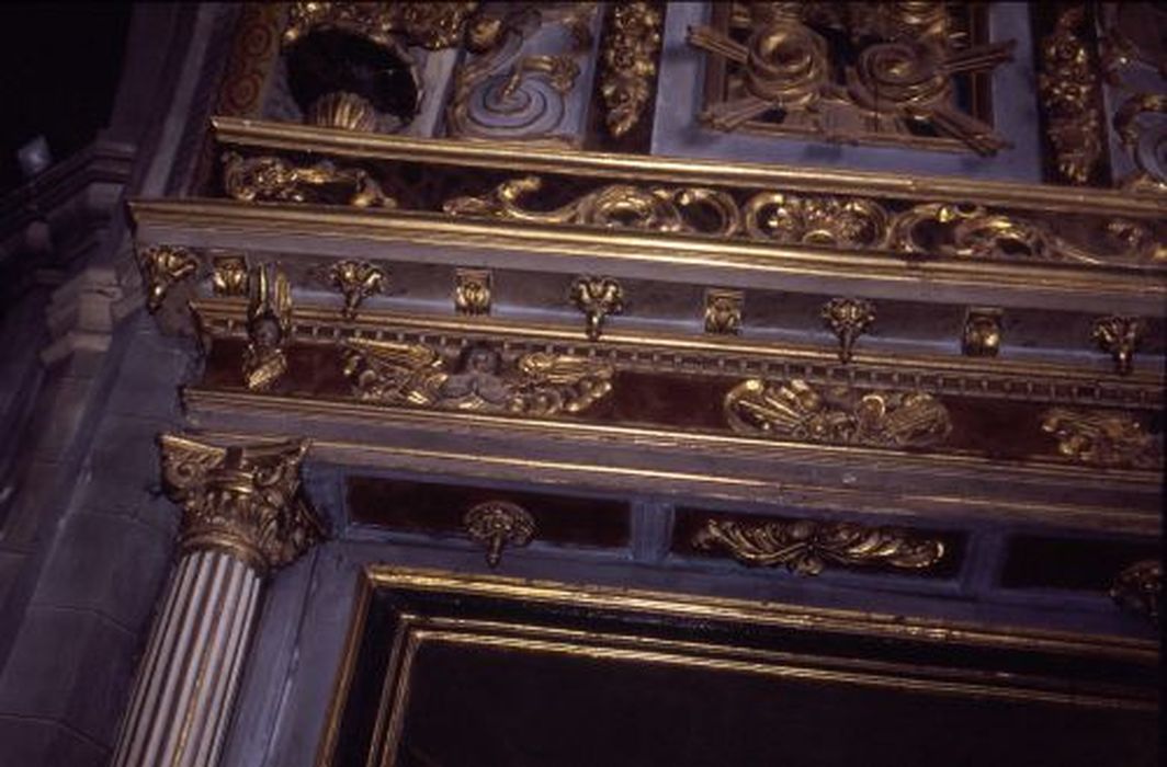 retable, détail