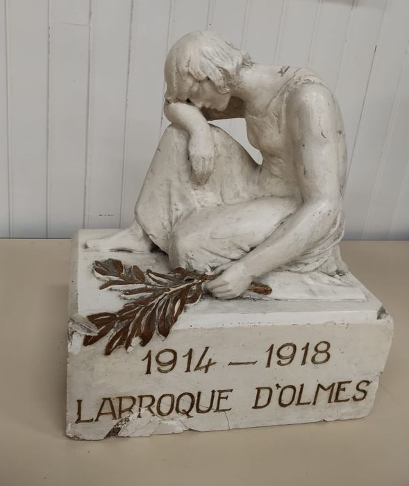 maquette du monument aux morts de Laroque-d’Olmes  - © Ministère de la Culture (France), Conservation des antiquités et des objets d’art de l'Ariège – Tous droits réservés 