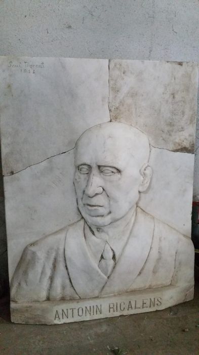 bas-relief : Antonin Ricalens - © Ministère de la Culture (France), Conservation des antiquités et des objets d’art de l'Ariège – Tous droits réservés 