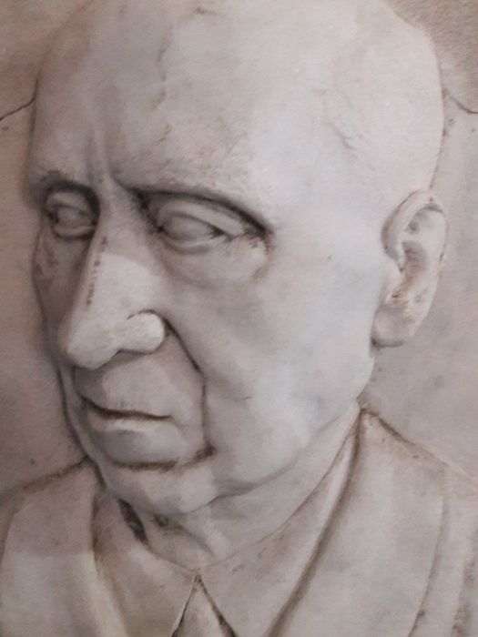 bas-relief : Antonin Ricalens, vue partielle - © Ministère de la Culture (France), Conservation des antiquités et des objets d’art de l'Ariège – Tous droits réservés 