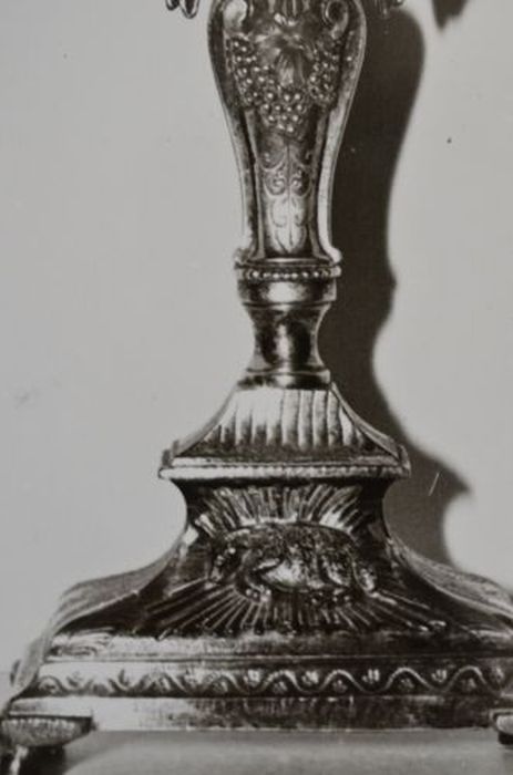 ostensoir, détail