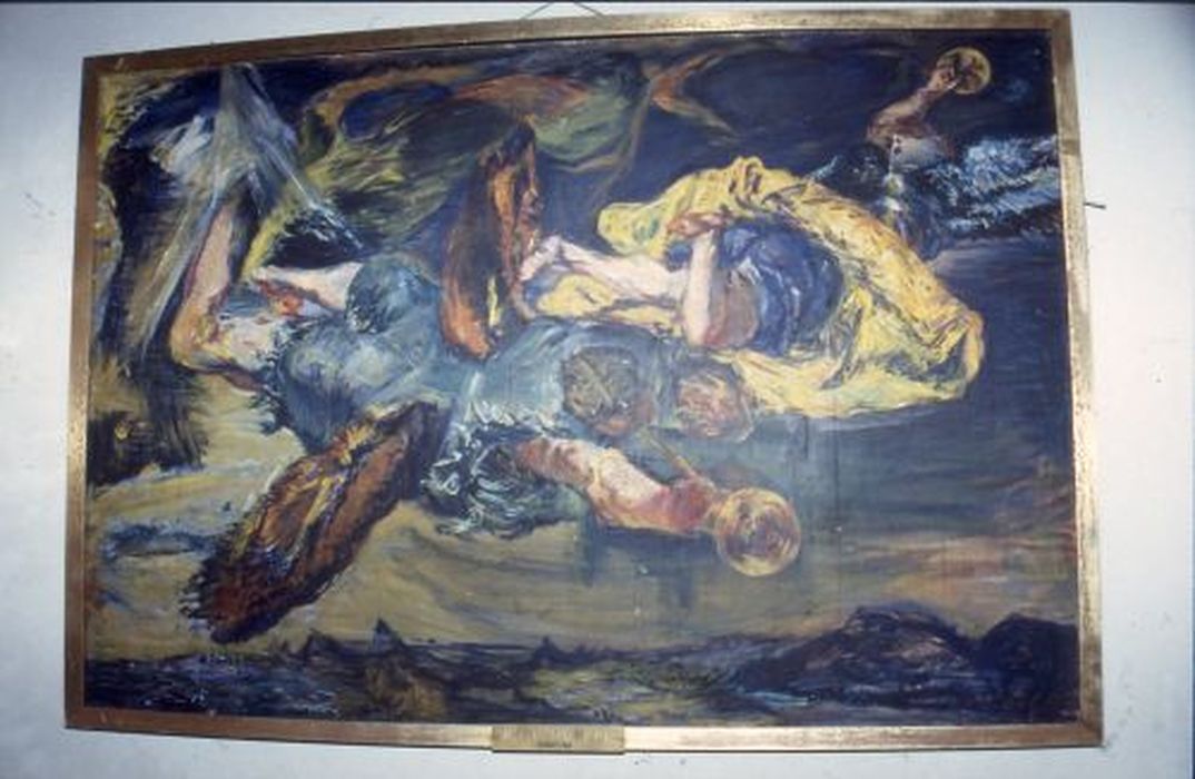 tableau : Apocalypse - © Ministère de la Culture (France), Conservation des antiquités et des objets d’art de l'Ariège – Tous droits réservés 